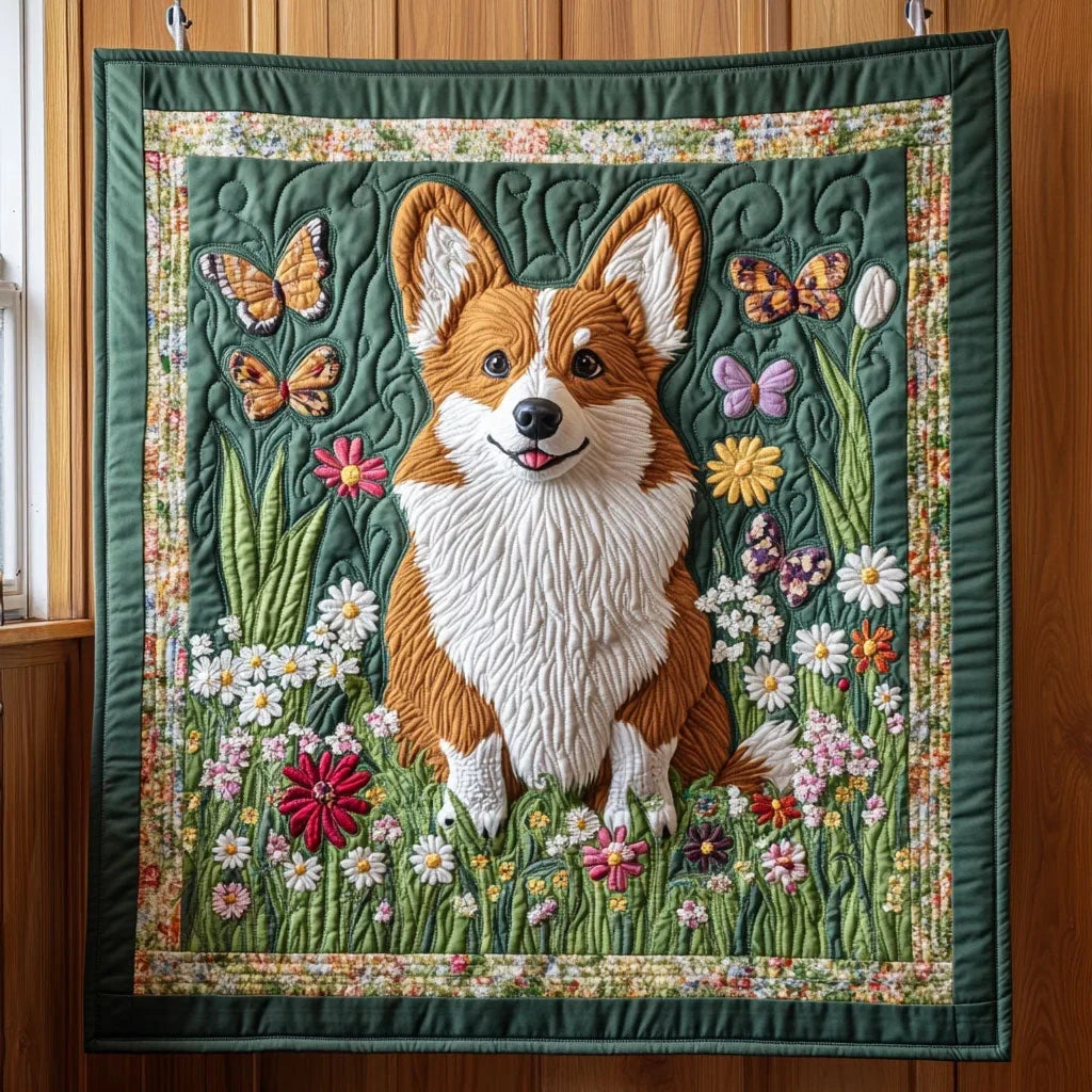 Butterfly Meadow Quilt Blanket
