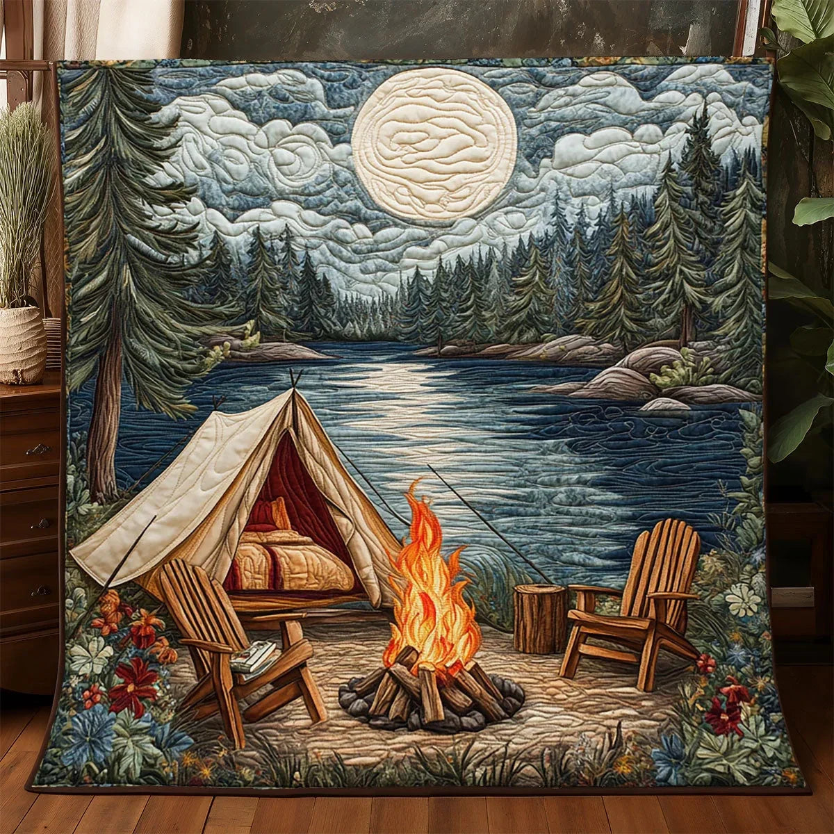 Camping Quilt Blanket