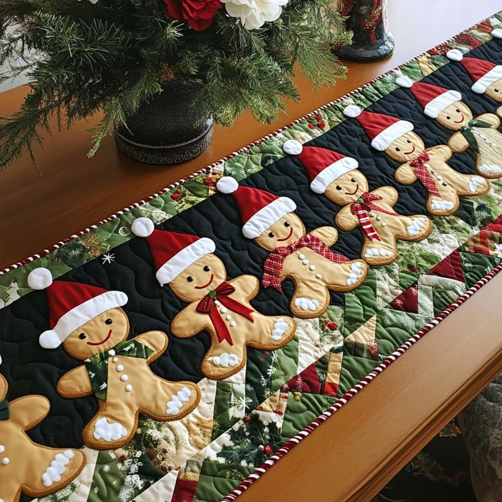 Candy Glow Quilted Table Runner