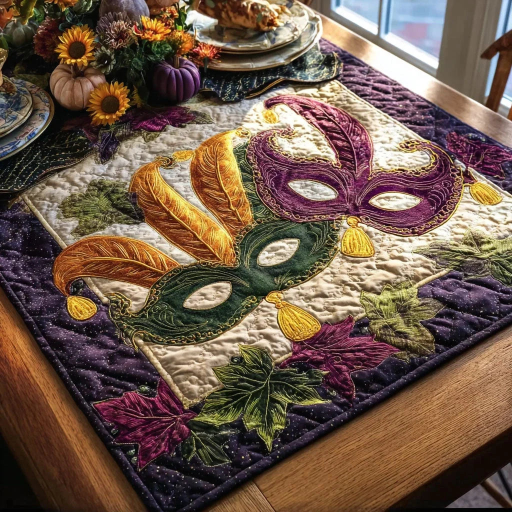 Carnival Mirage Quilted Table Topper