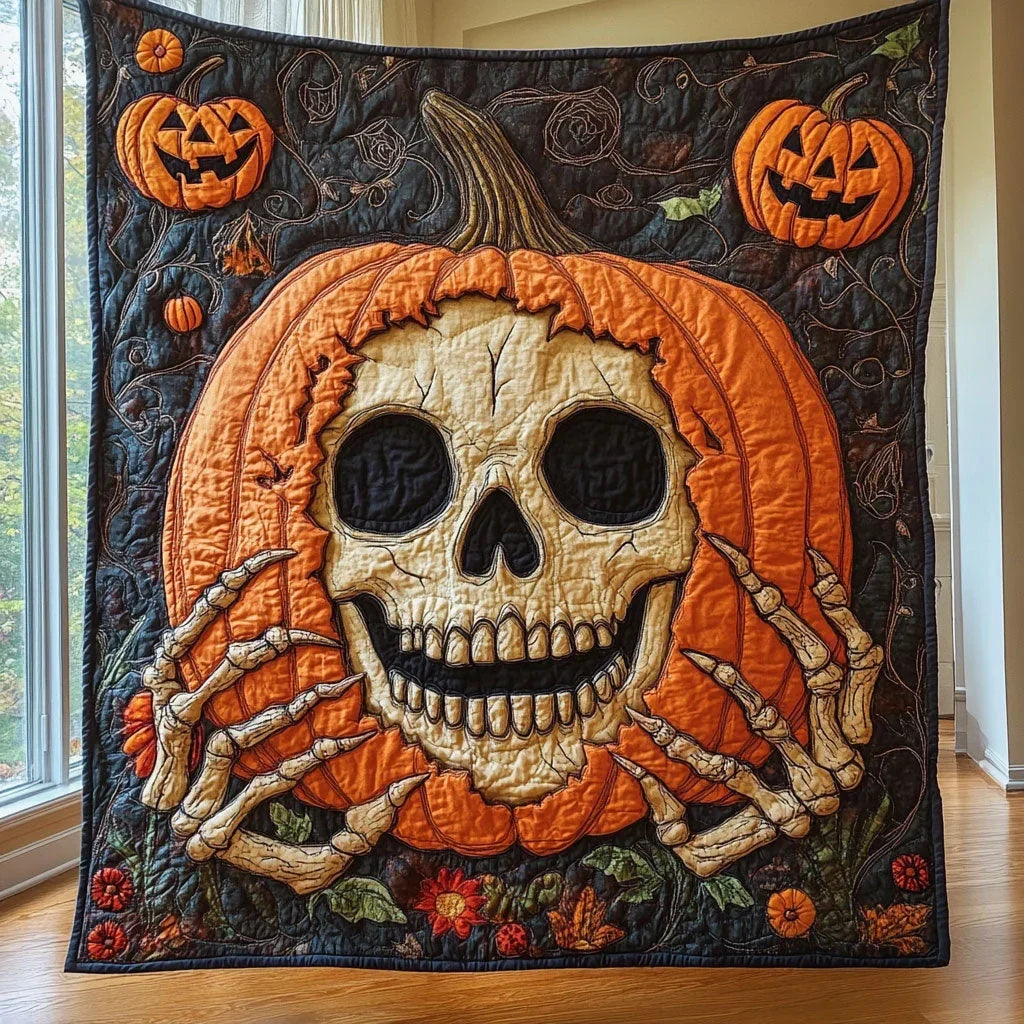 Carved Curse Quilt Blanket