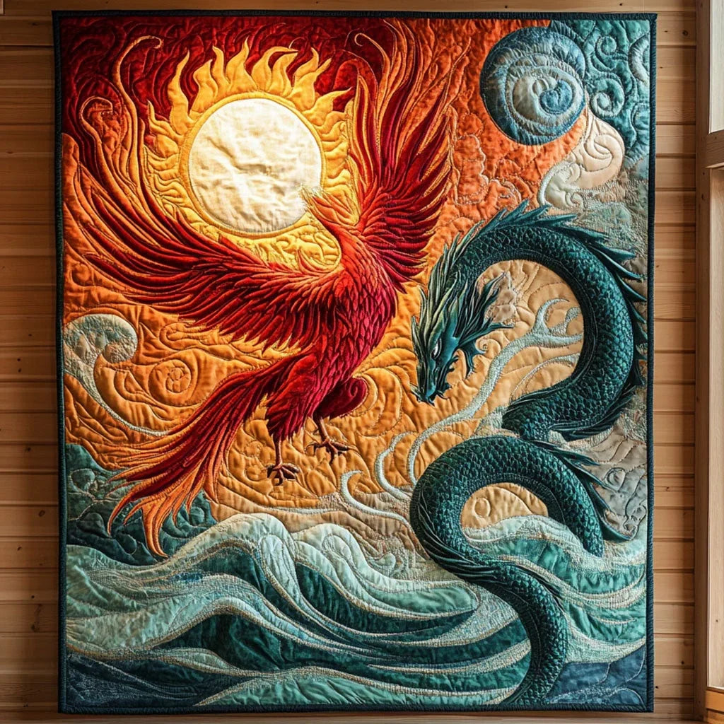 Celestial Union Quilt Blanket