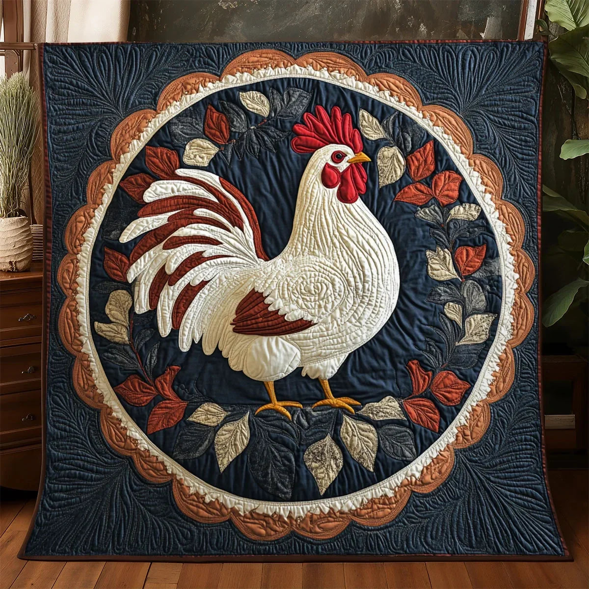 Chicken Quilt Blanket