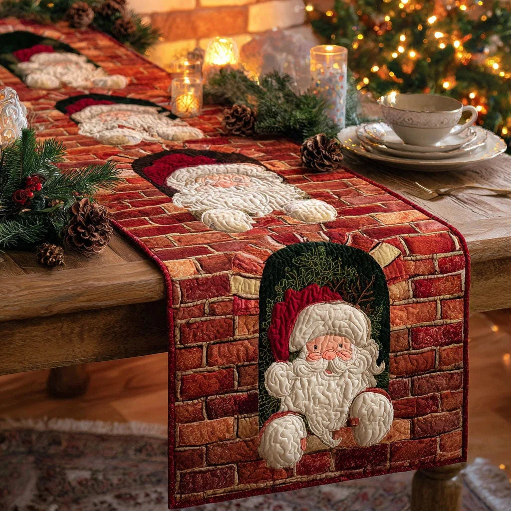 Chimney Joy Quilted Table Runner