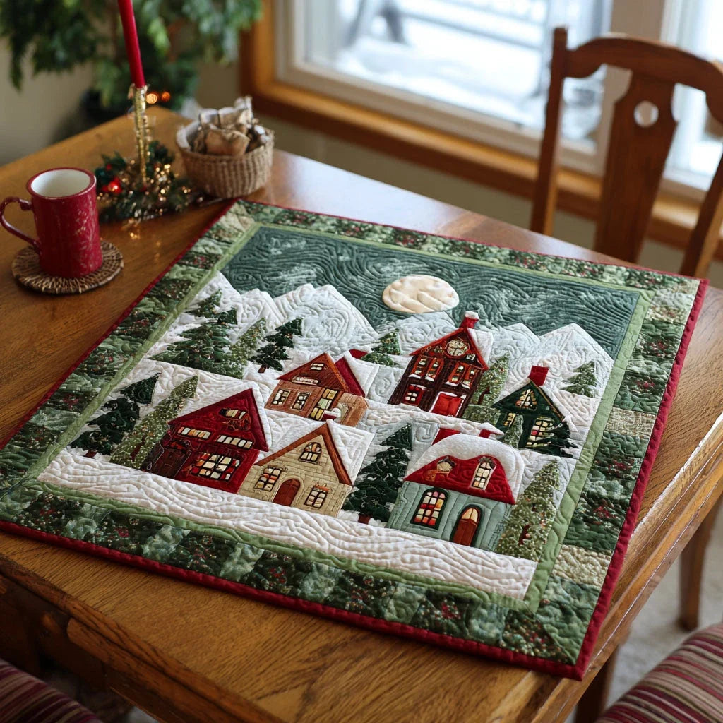 Christmas Hamlet Table Topper