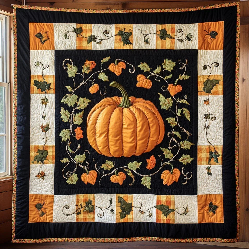 Cider & Stitches Quilt Blanket