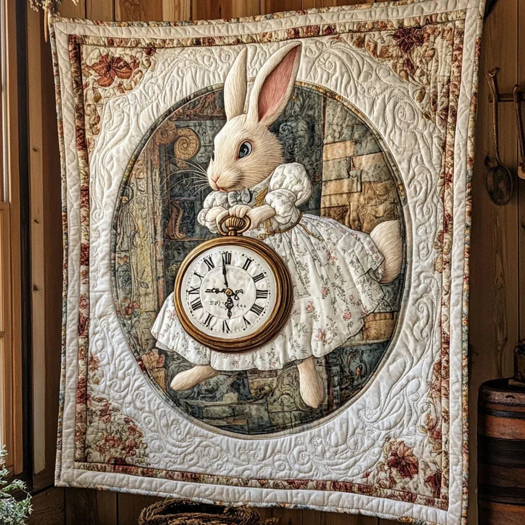 Clockwork Quilt Blanket