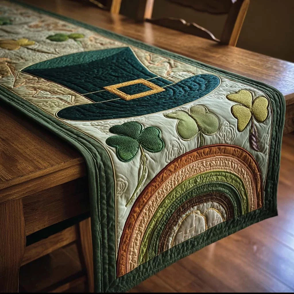 Clover Haven Quilted Table Runner