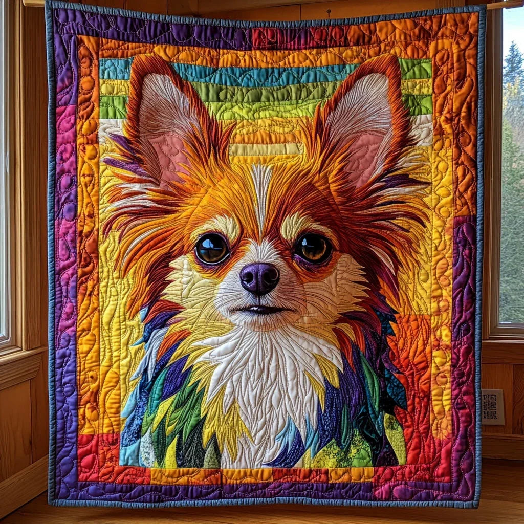 Colorful Spirit Quilt Blanket