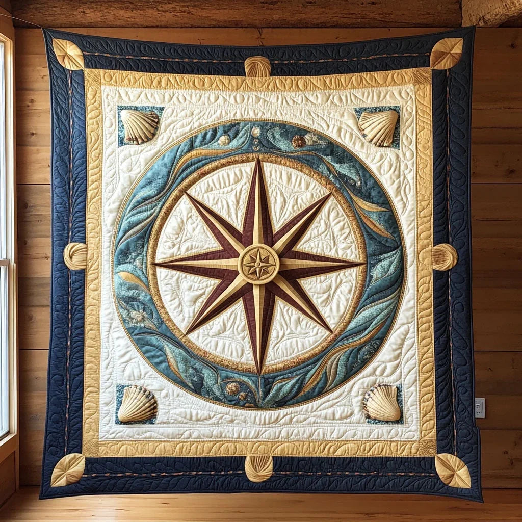 Compass Glory Quilt Blanket