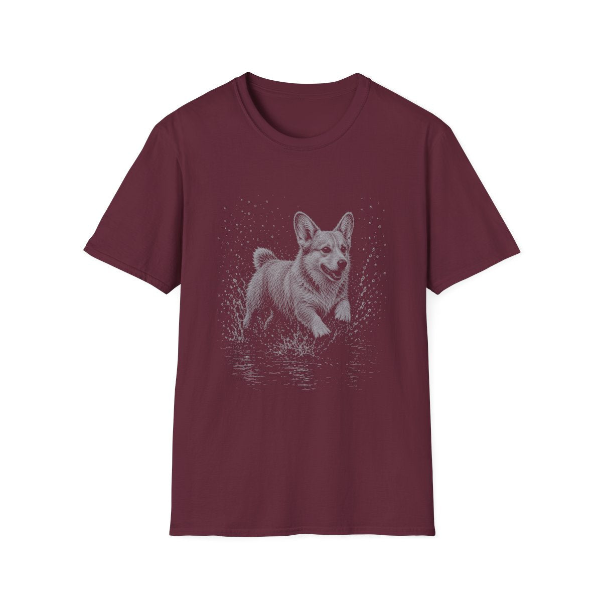 Corgi Water Run Tee