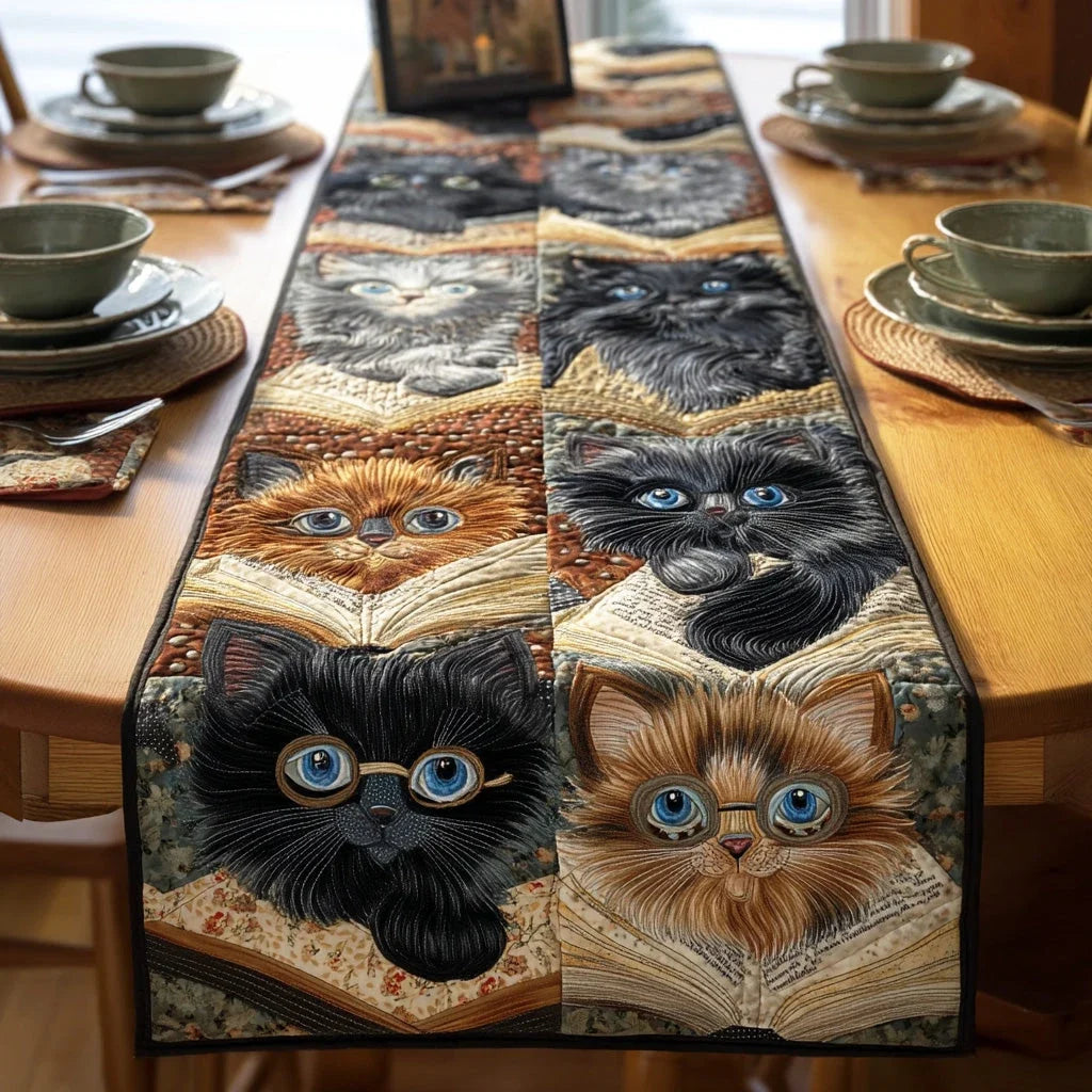 Cozy Chapters Quilted Table Runner