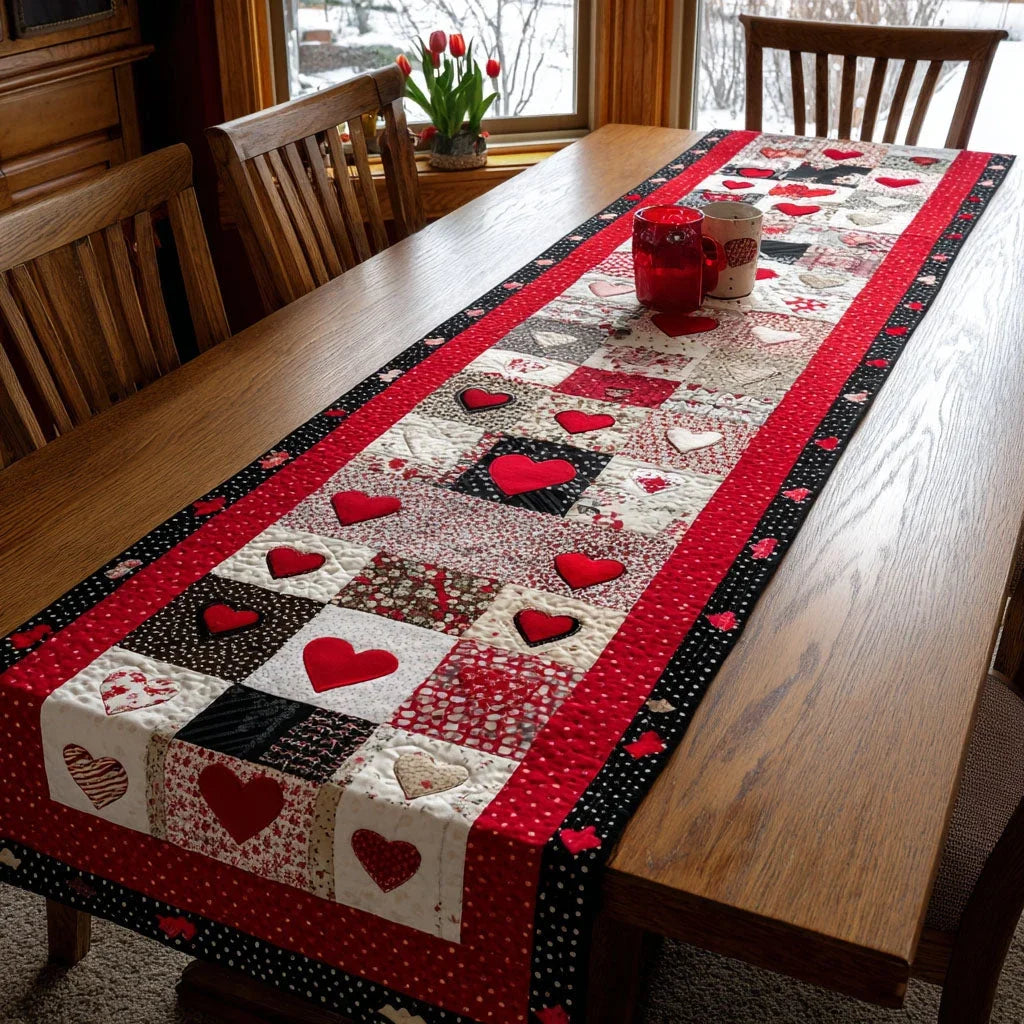 Cozy Feeling Quilted Table Runner