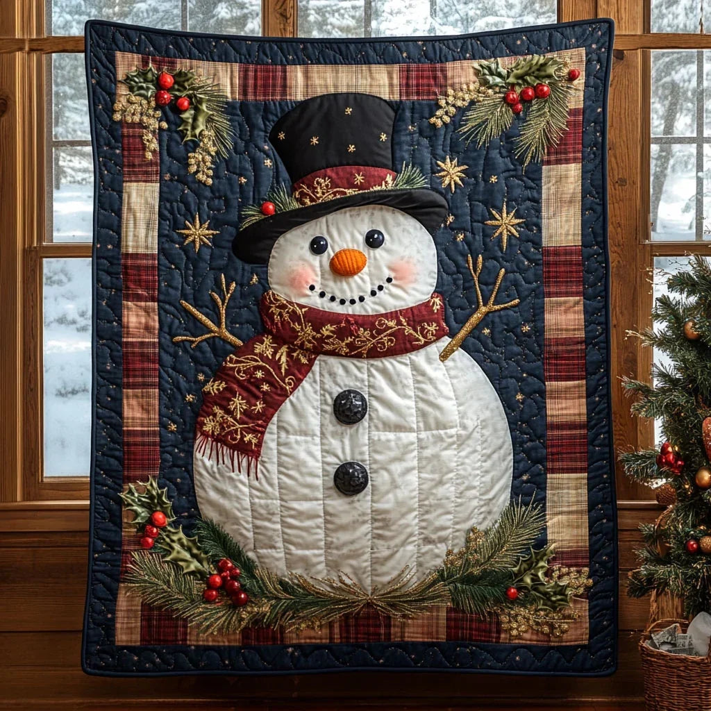 Cozy Frost Quilt Blanket
