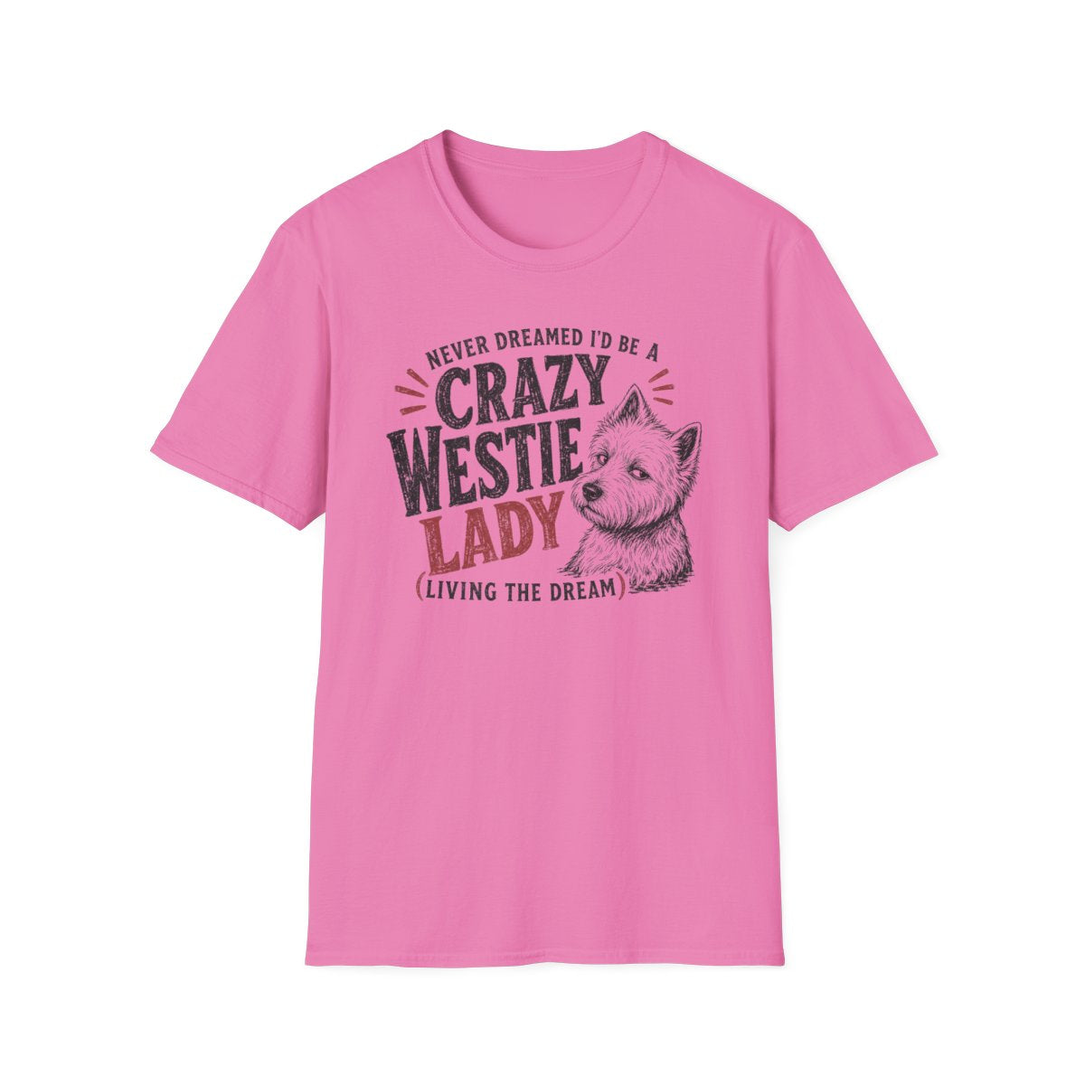 Crazy Westie Lady Tee