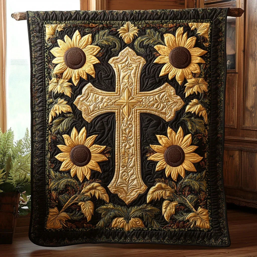 Cross Meadow Quilt Blanket