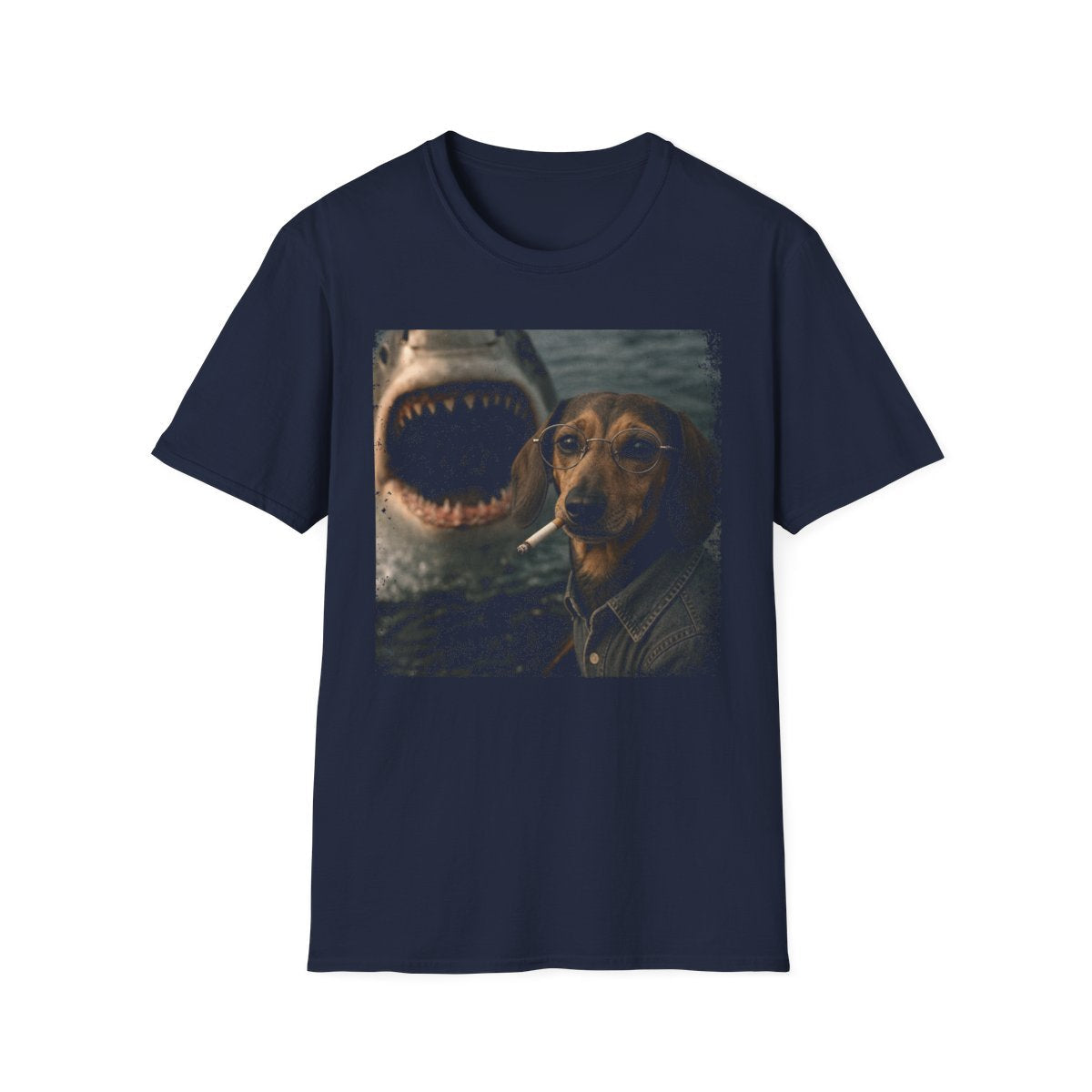 Dachshund and Shark Tee