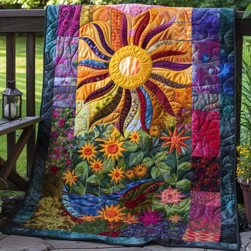 Daylight Haven Quilt Blanket - Quilted Blanket by Wild and Way