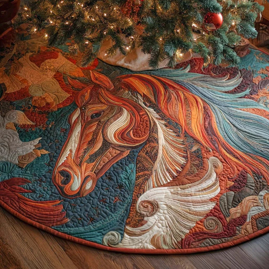 Desert Wind Quilted Tree Skirt
