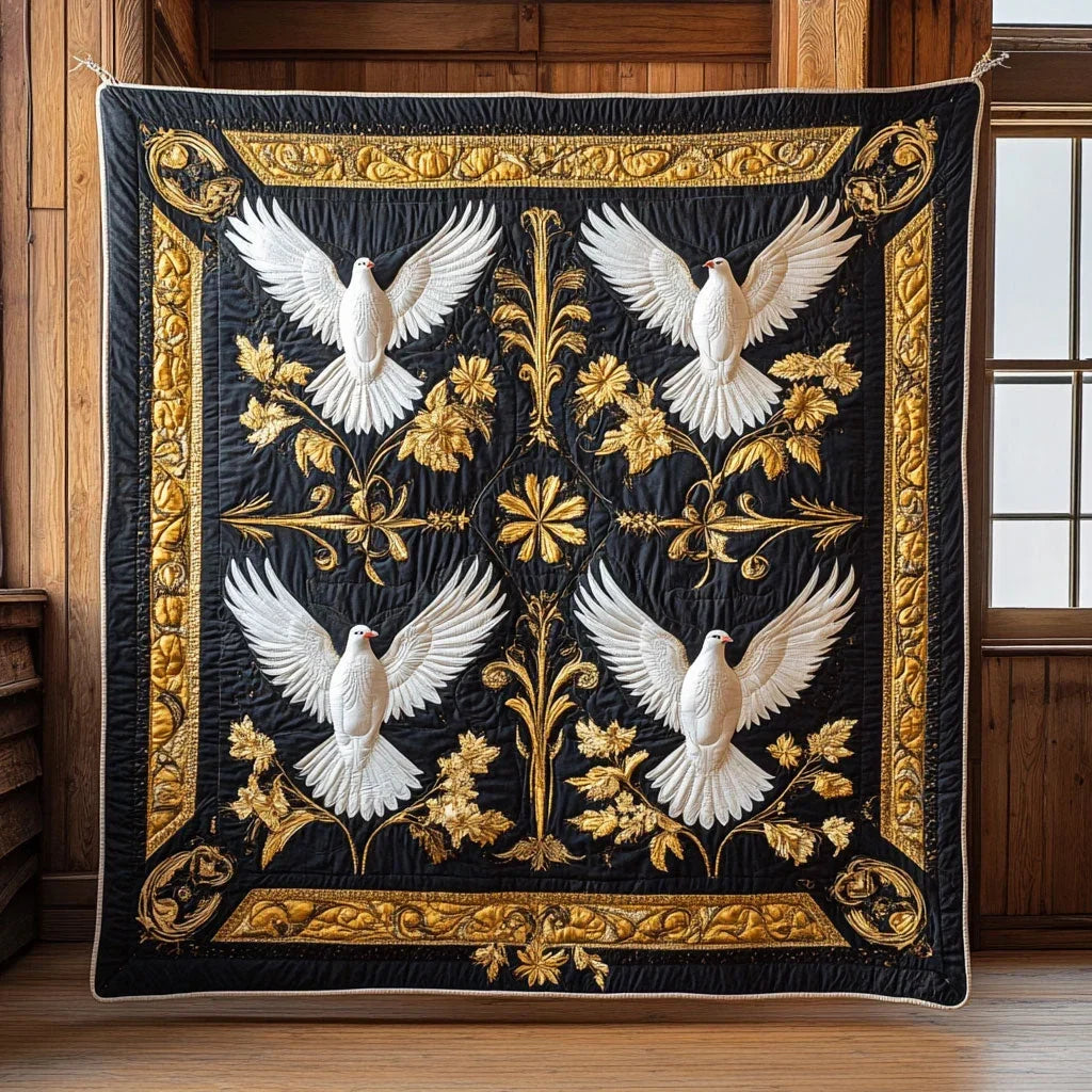 Dove Glory Quilt Blanket