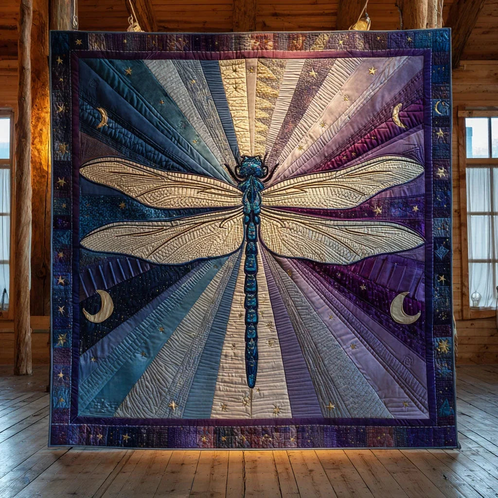 Dragonfly Dream Quilt Blanket