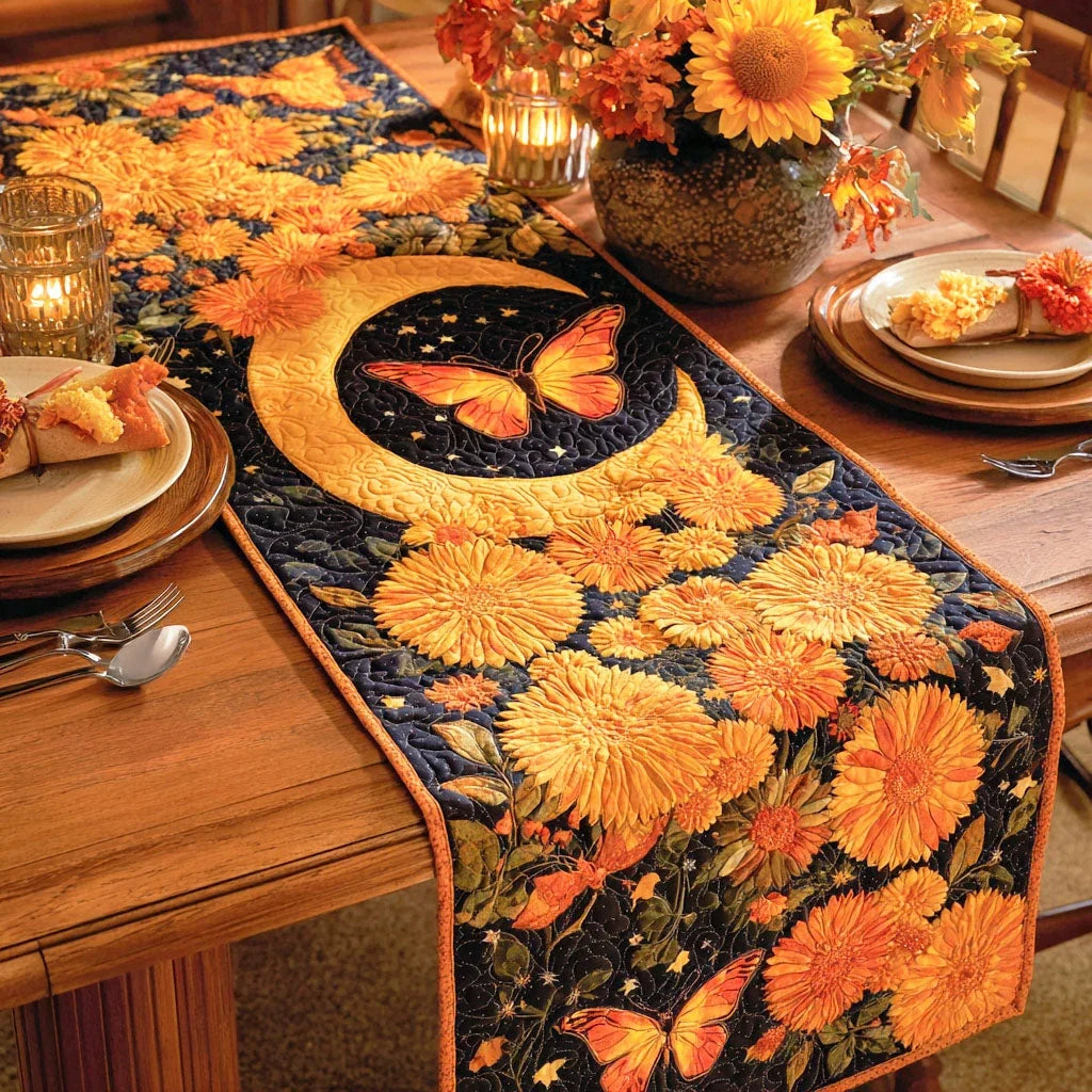 Dreamy Flight Quilted Table Runner
