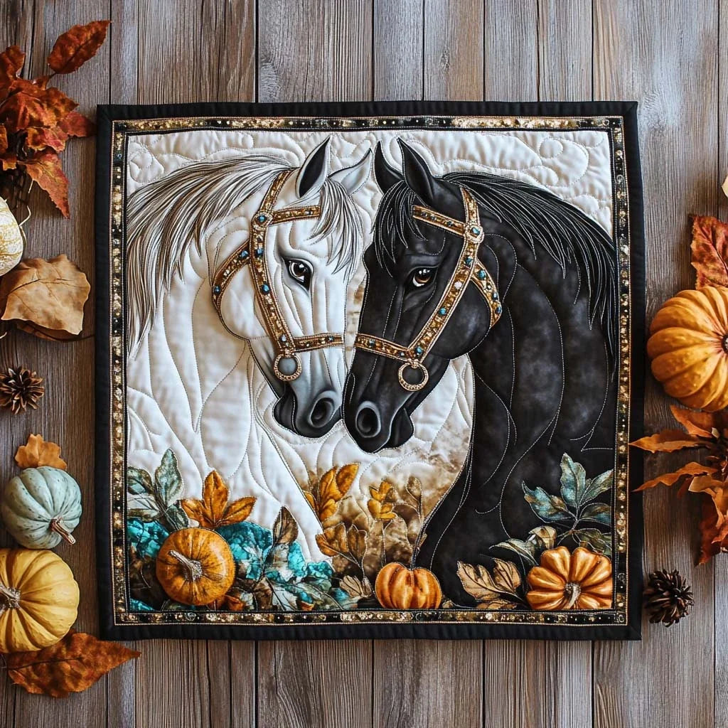 Eclipse Rider Quilted Table Topper