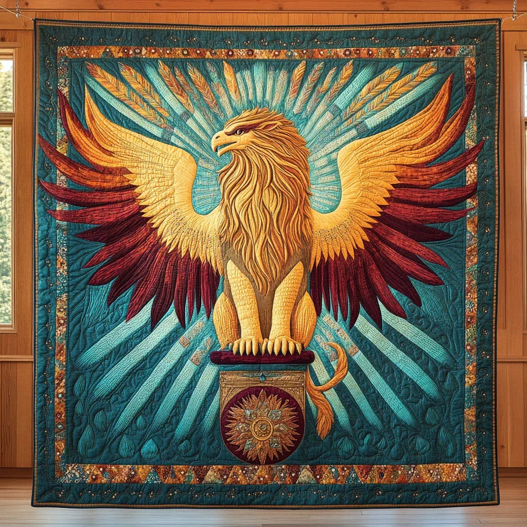 Eclipse Roar Quilt Blanket