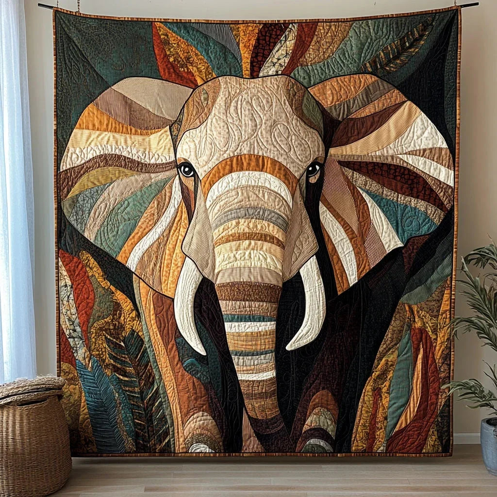 Elephant Quilt Blanket