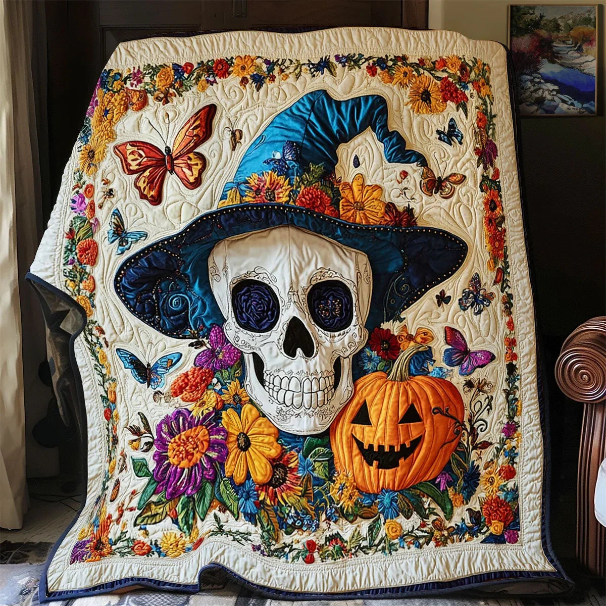 Eternal Harvest Quilt Blanket