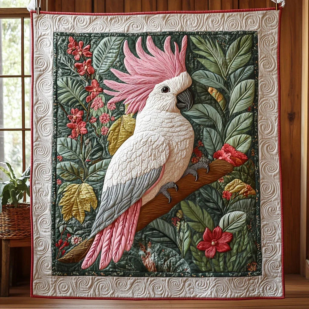 Eucalyptus Grace Quilt Blanket