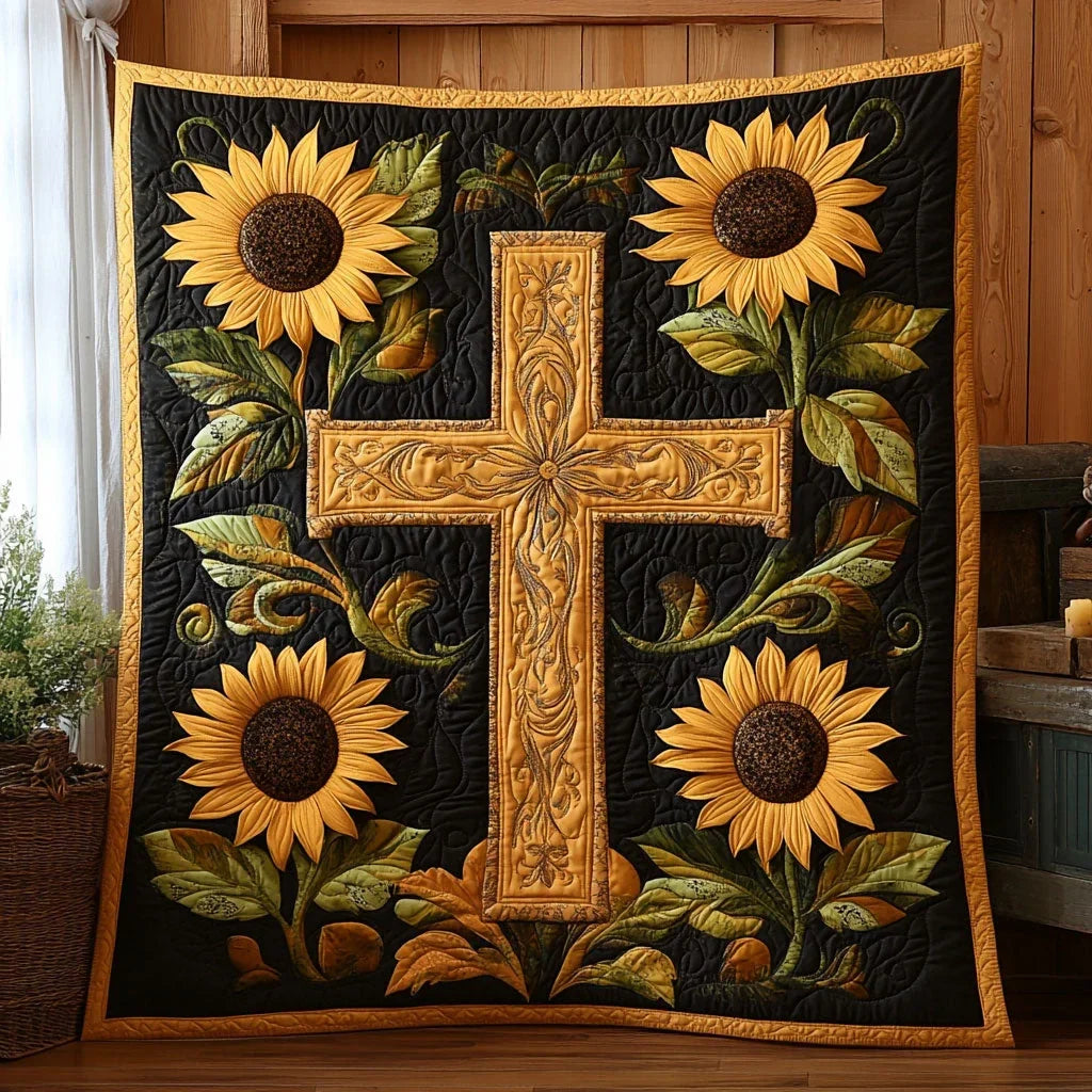 Faith Bloom Quilt Blanket