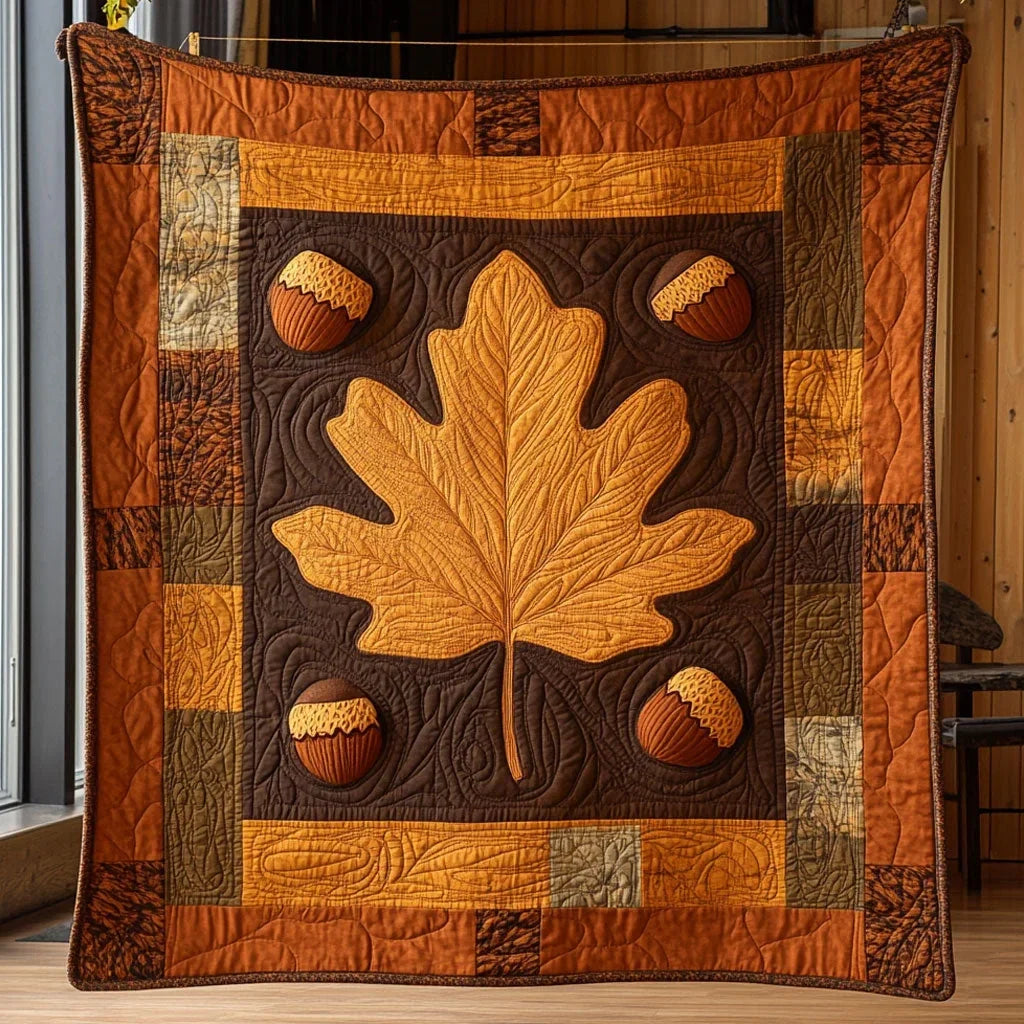 Falling For Fall Quilt Blanket