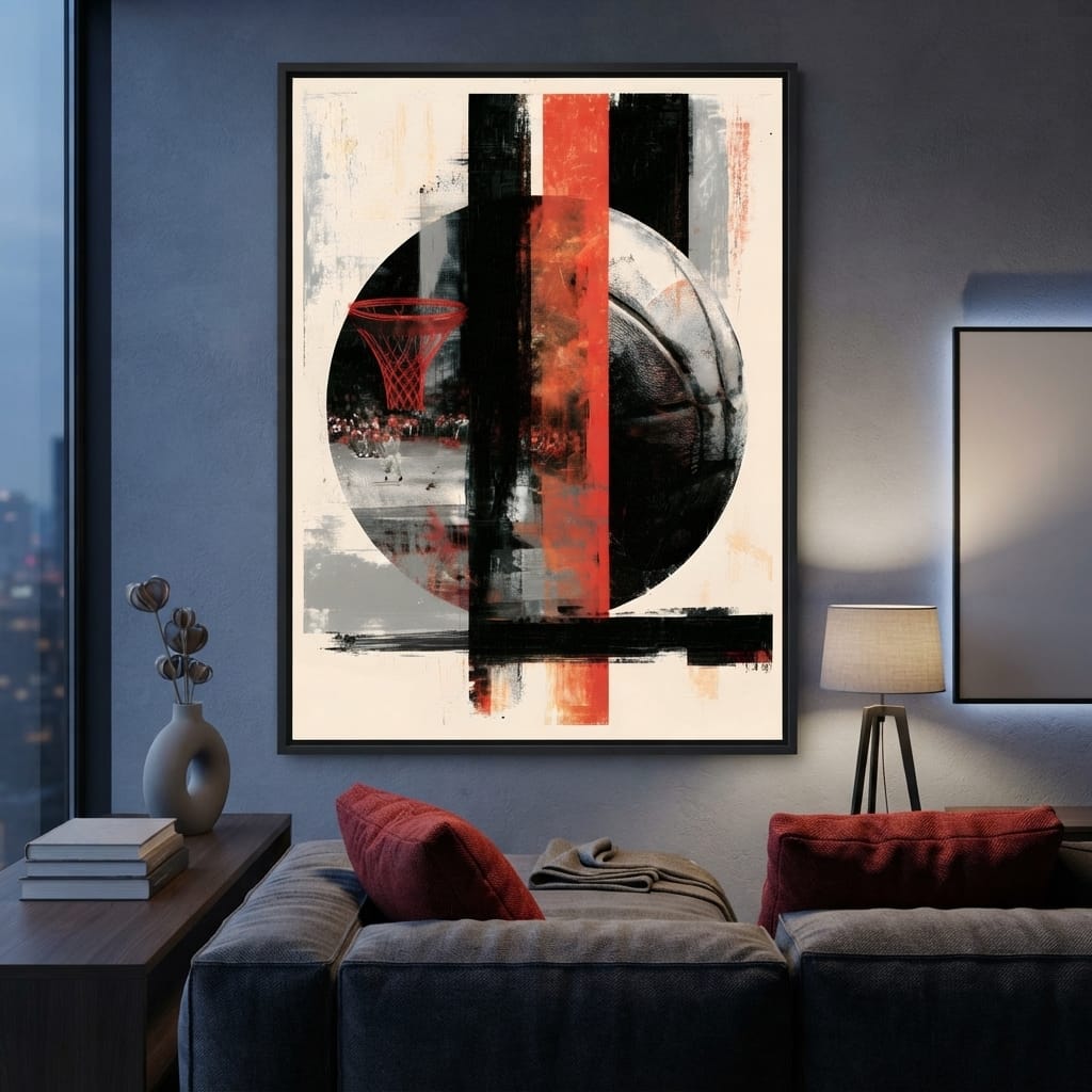 Final Buzzer Before The Shot Canvas Wall Art