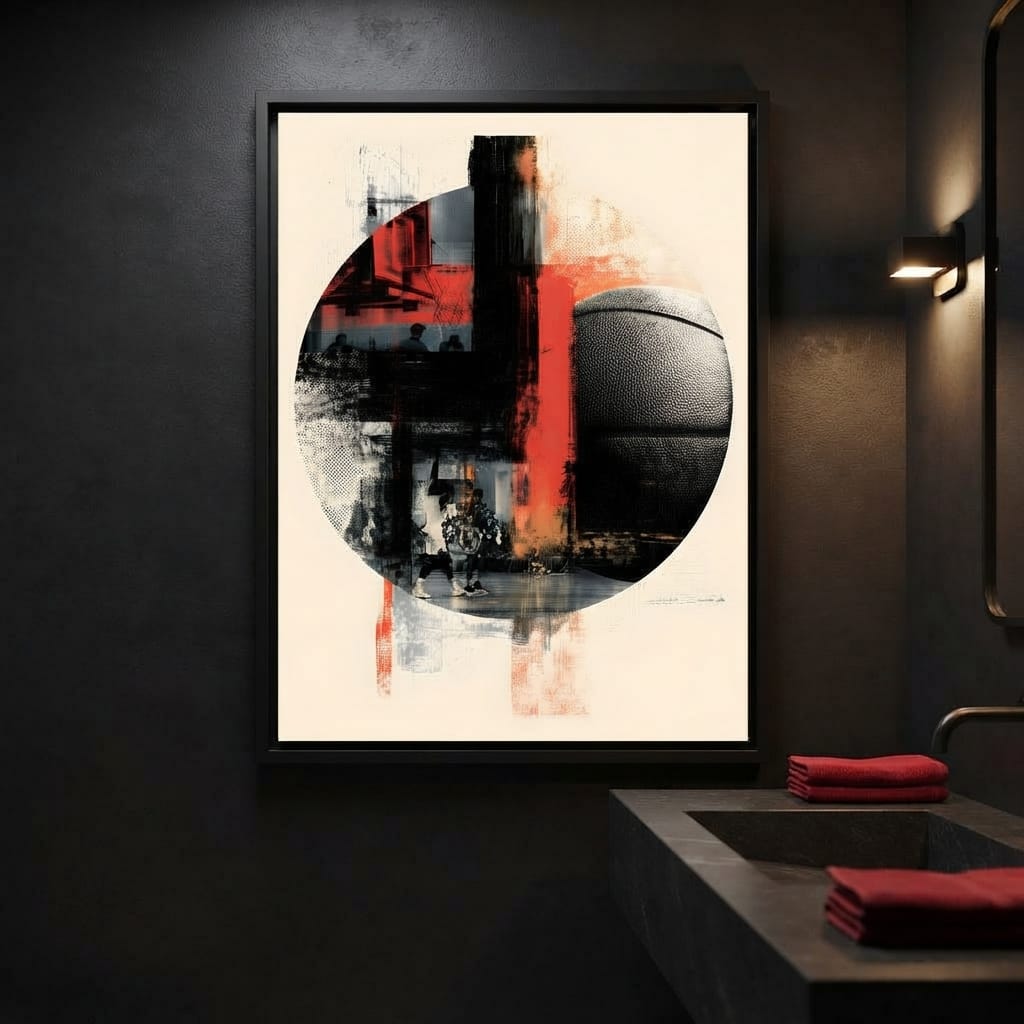 Final Possession On The Hardwood Canvas Wall Art