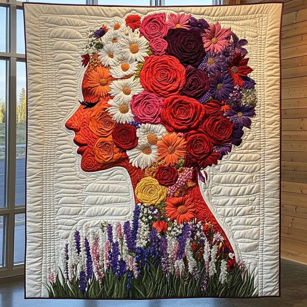 Floral Muse Quilt Blanket