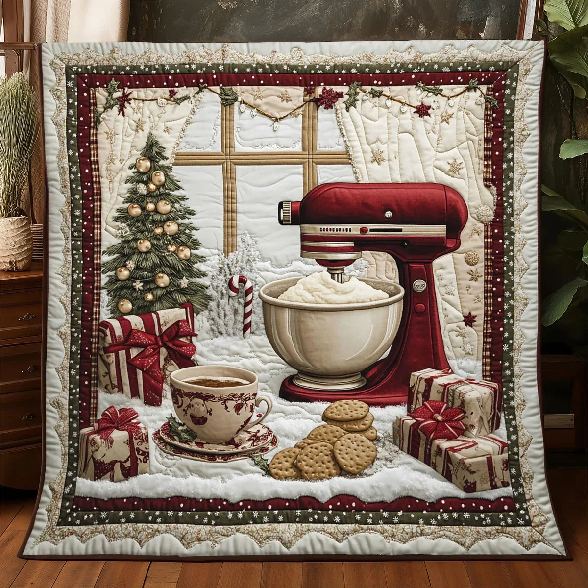 Flour-Dusted Memories Quilt Blanket