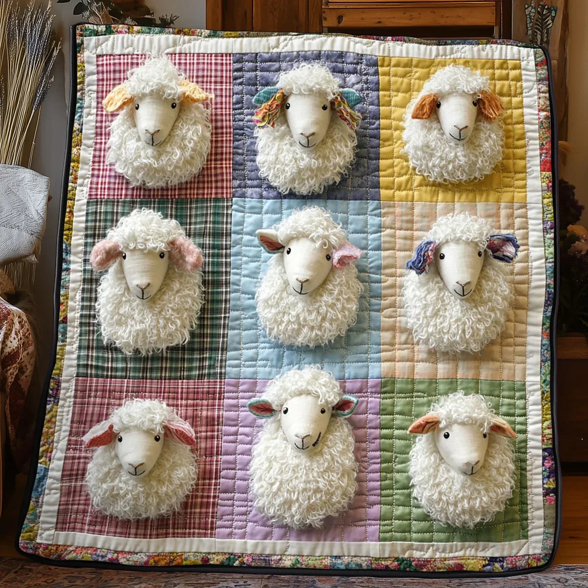 Fluffy Friend Quilt Blanket