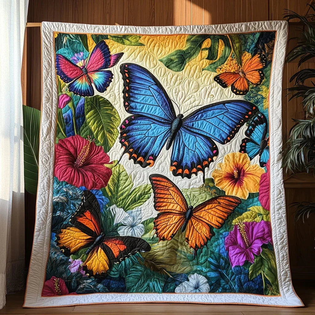 Flutter Canopy Quilt Blanket