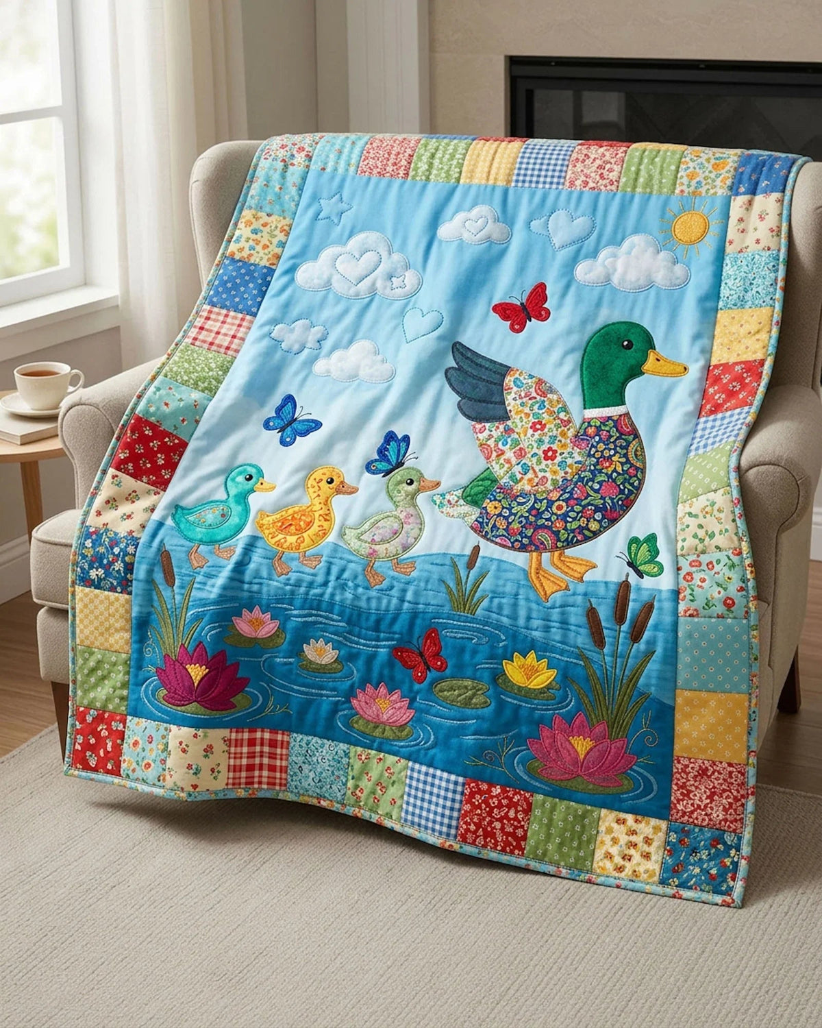 Follow Me Quilt Blanket - Quilted Blanket by Wild and Way