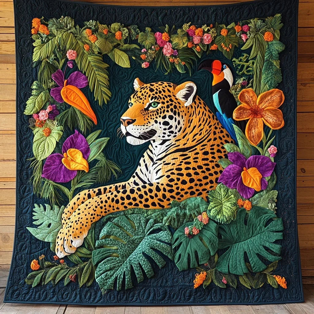 Forest Guardian Quilt Blanket