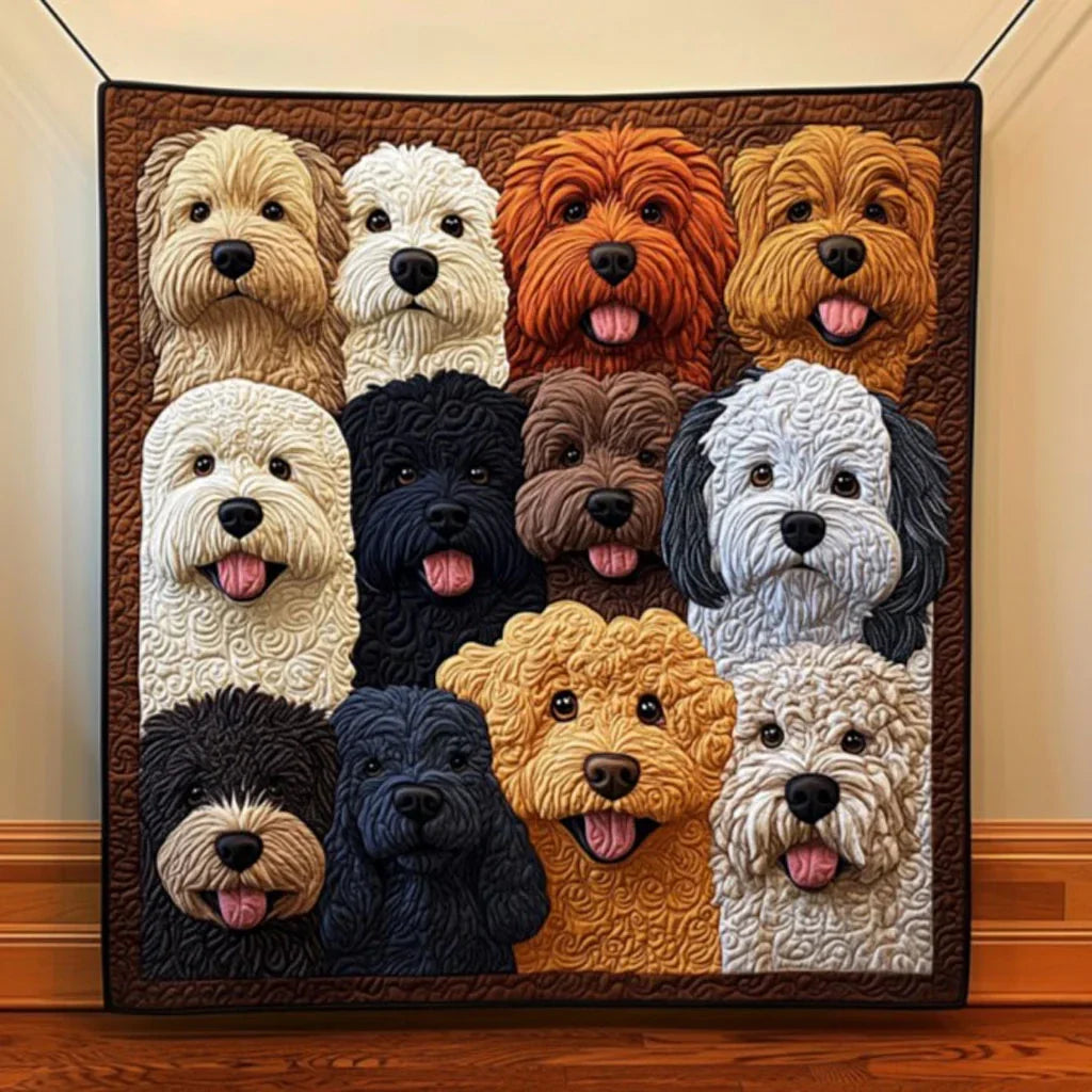 Furry Friends Quilt Blanket