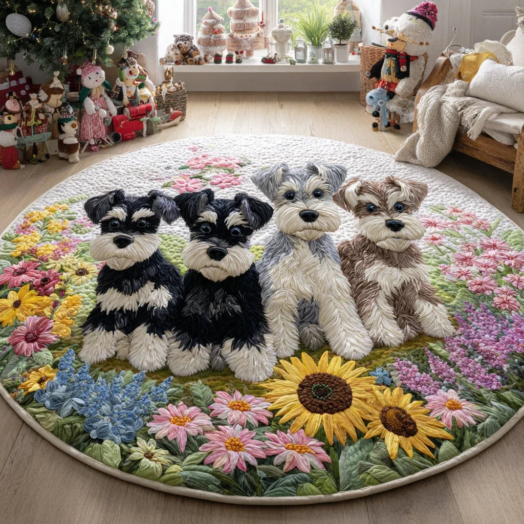 Garden Guardian Quilted Round Mat