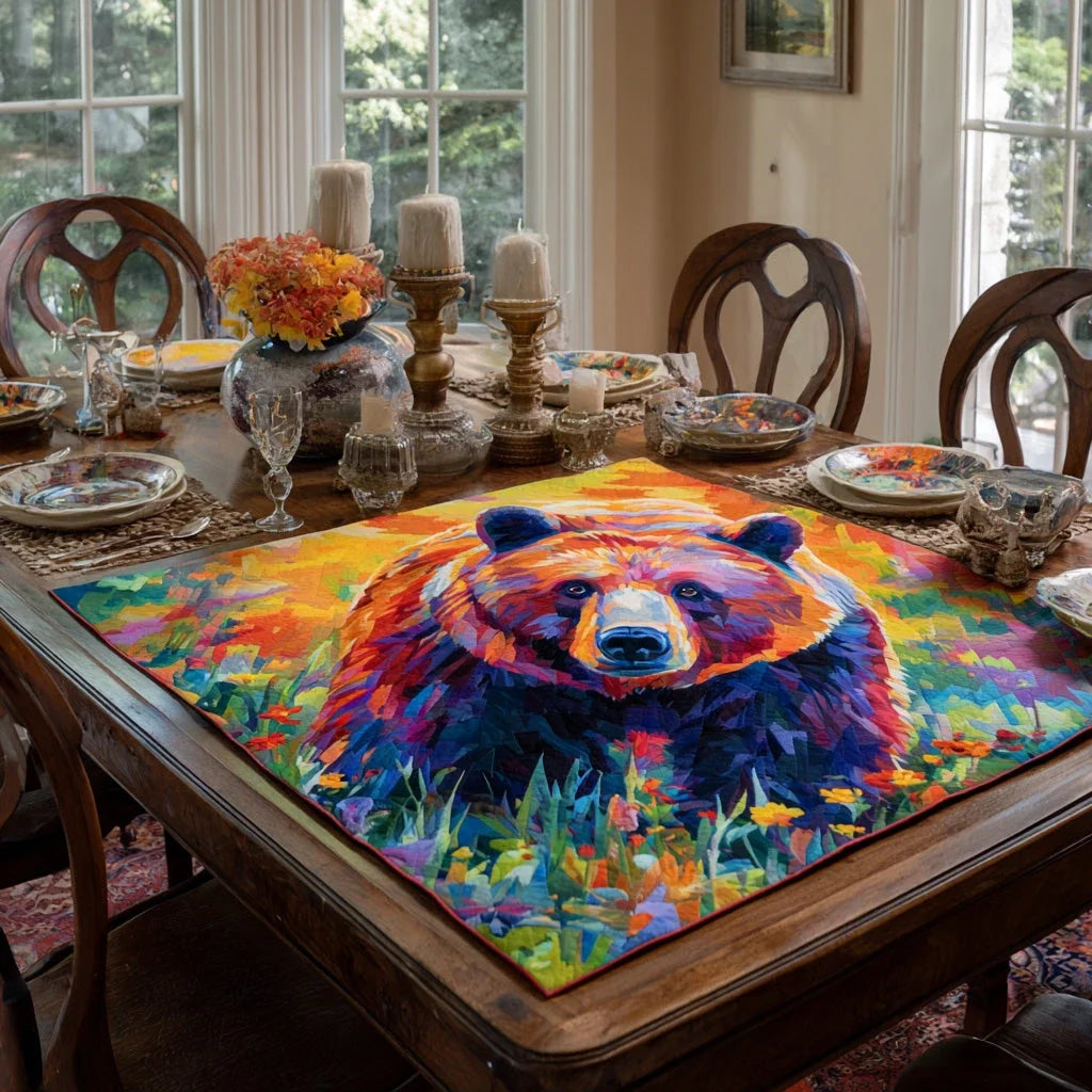 Gentle Giant Quilted Table Topper