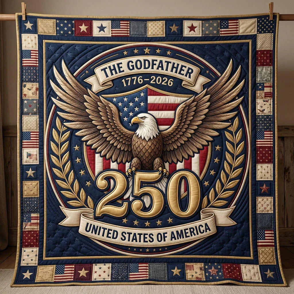 Godfather 250th Anniversary Quilt Blanket