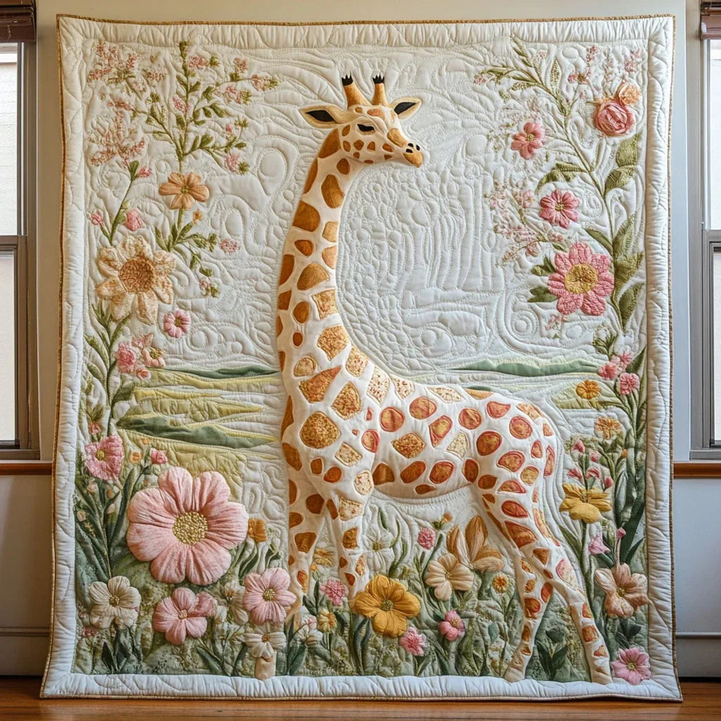 Grace In The Garden Quilt Blanket
