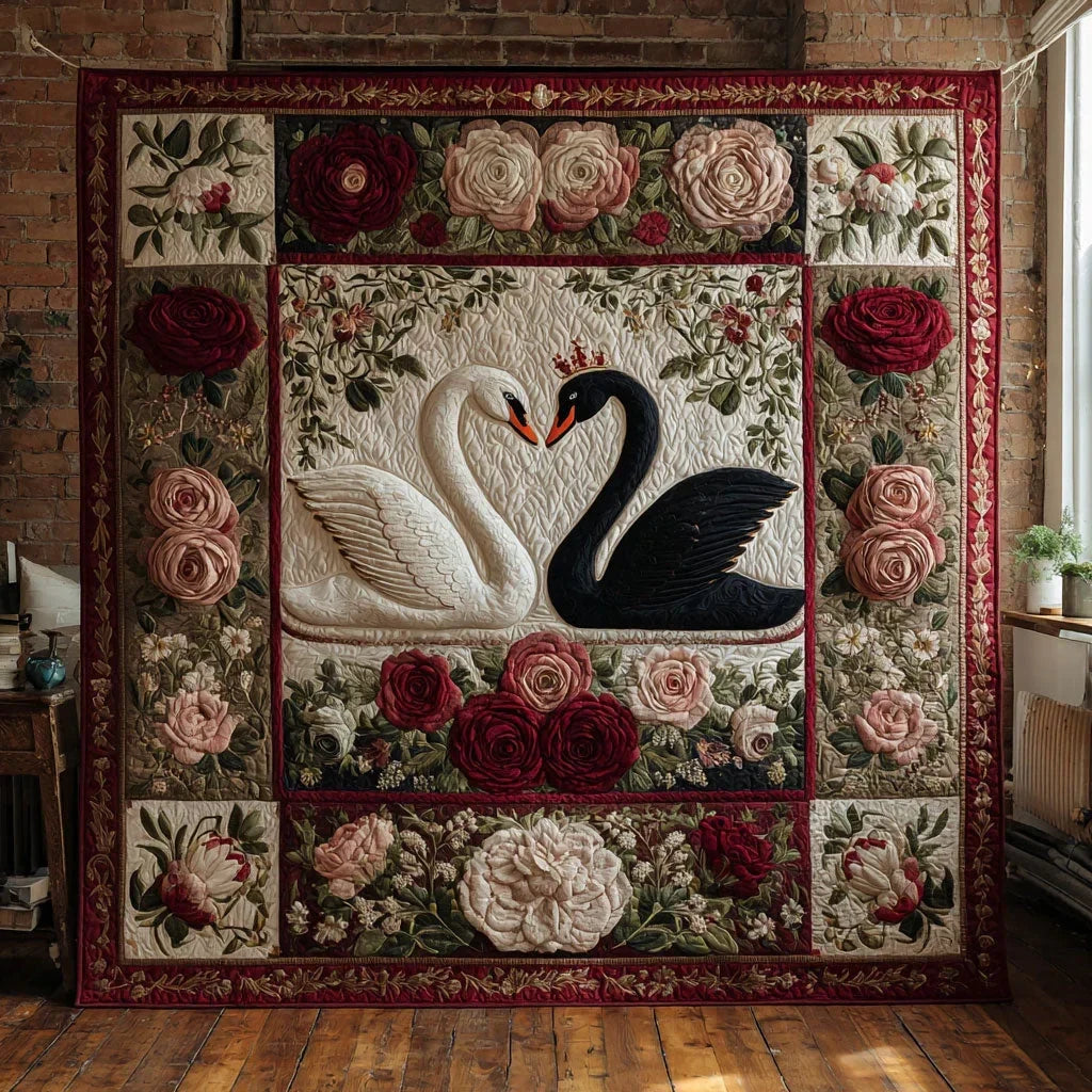 Graceful Love Quilt Blanket
