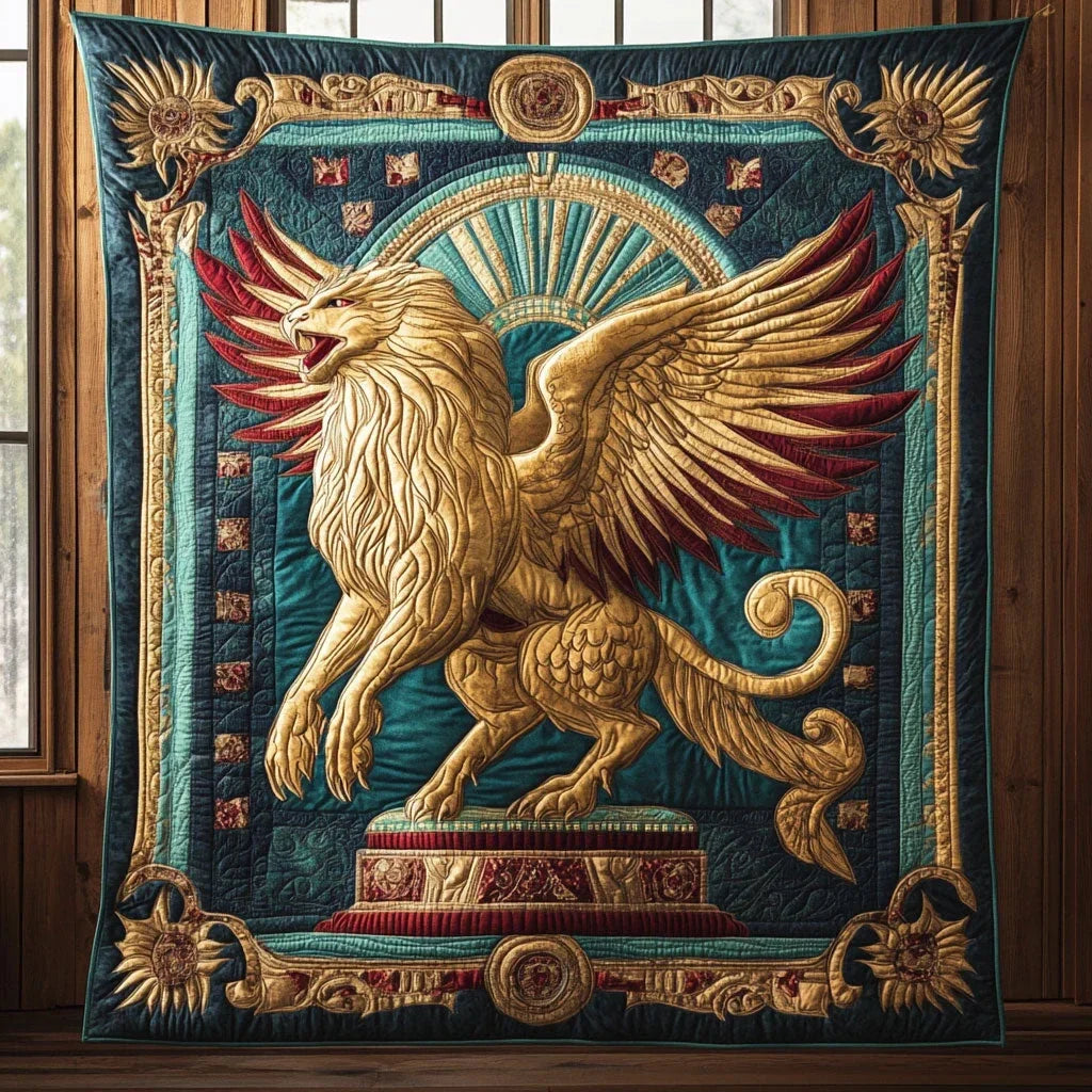 Griffin Roar Quilt Blanket