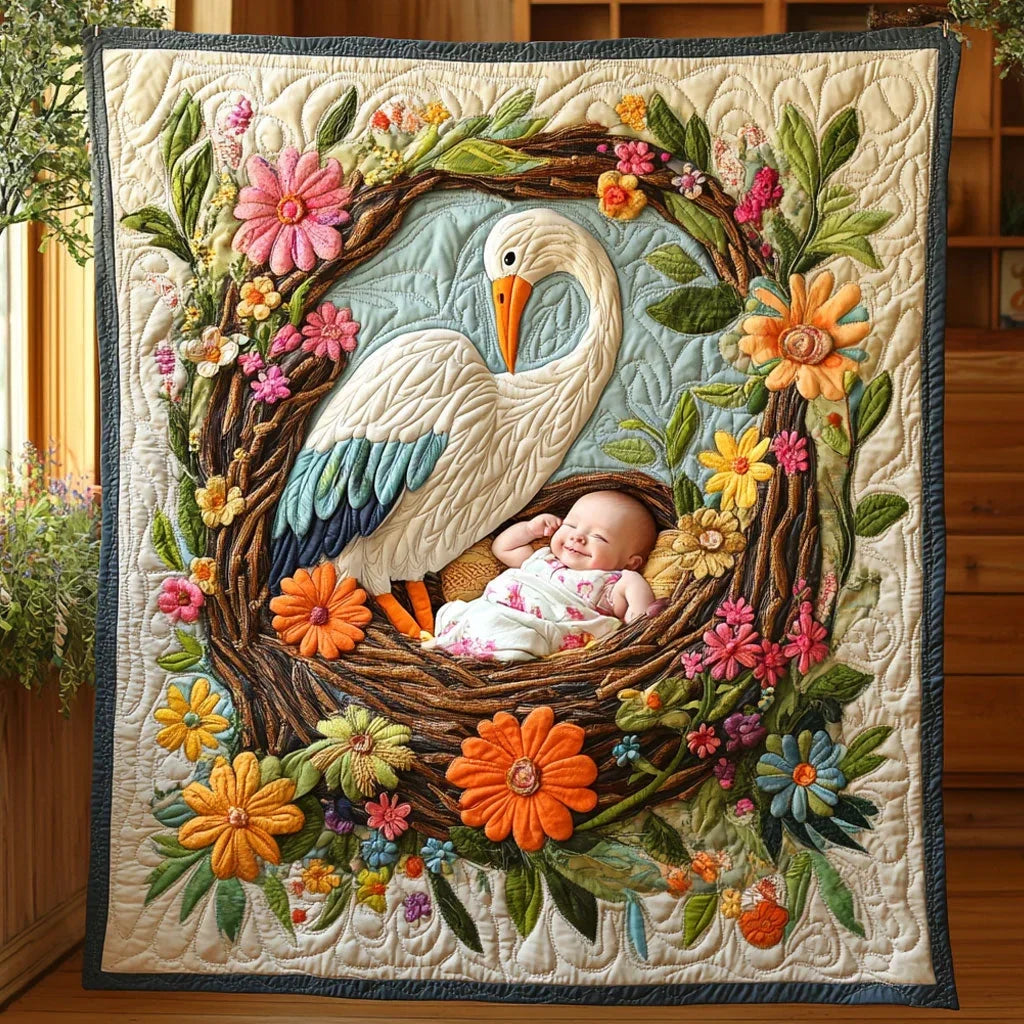 Guardian Nest Quilt Blanket