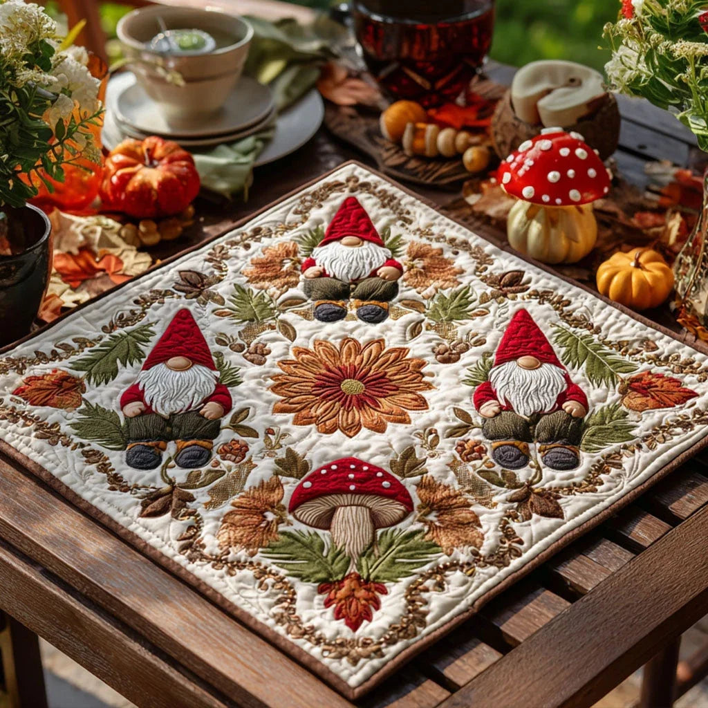 Gusty the Leaf Dancer Quilted Table Topper